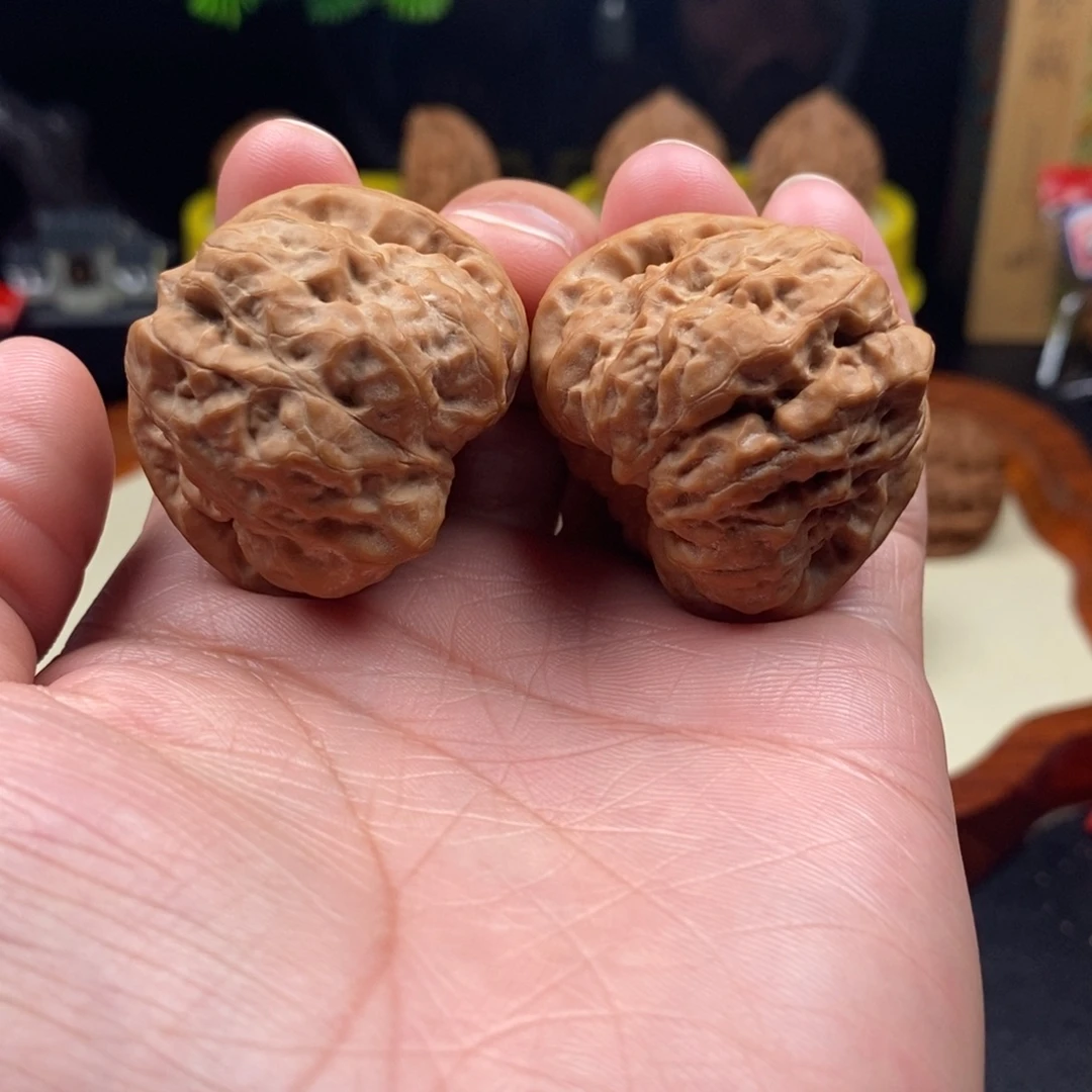 文玩核桃把件全品蛤蟆头40