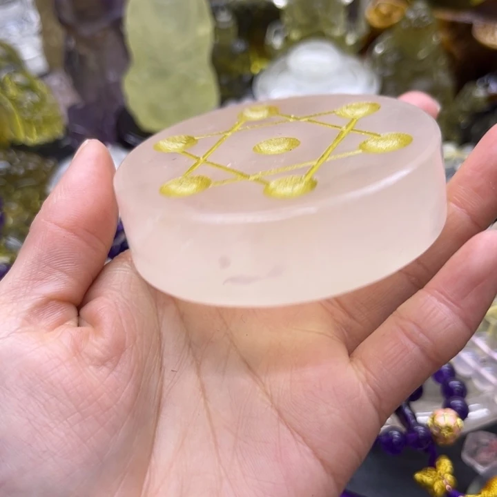 珠宝半成品未镶嵌水晶摆件