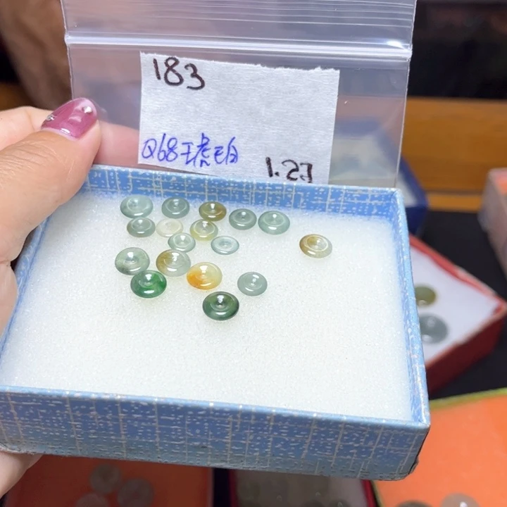 定制翡翠未镶嵌琥*不