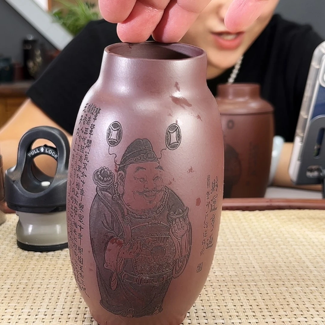 茶杯紫砂无盖宜兴紫砂杯