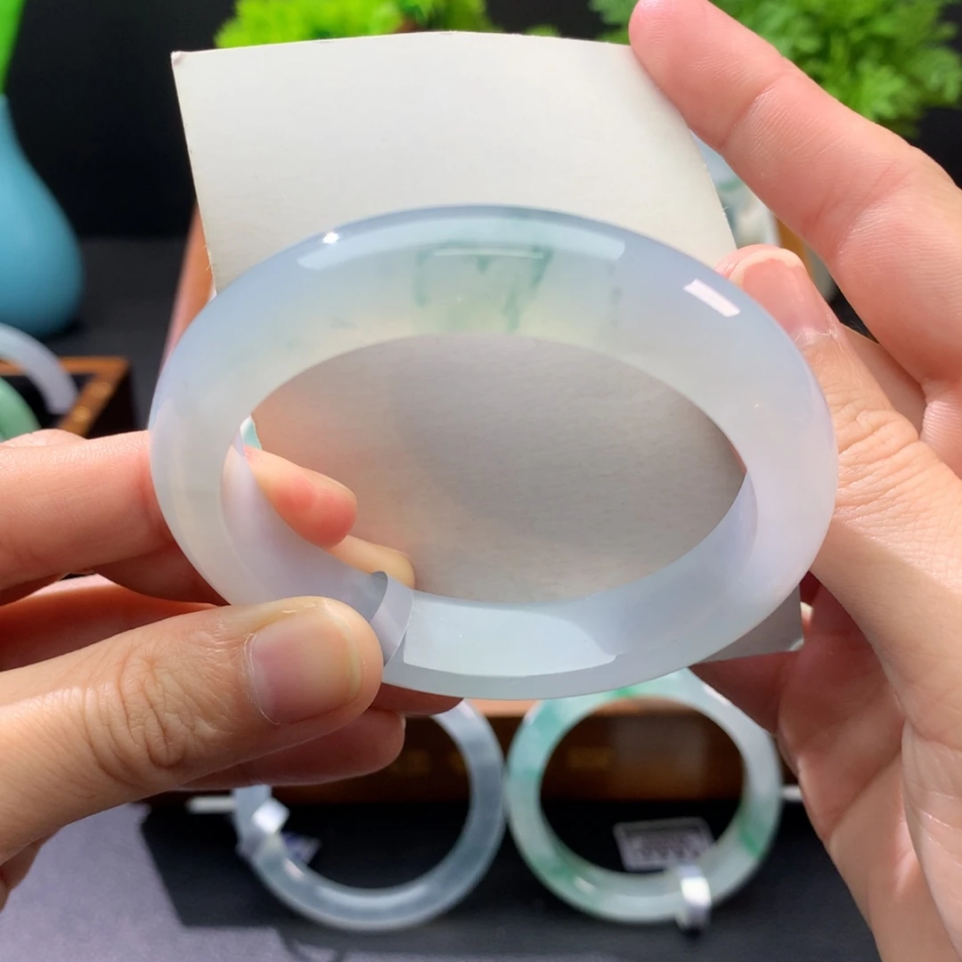 翡翠未镶嵌手镯闪购 6