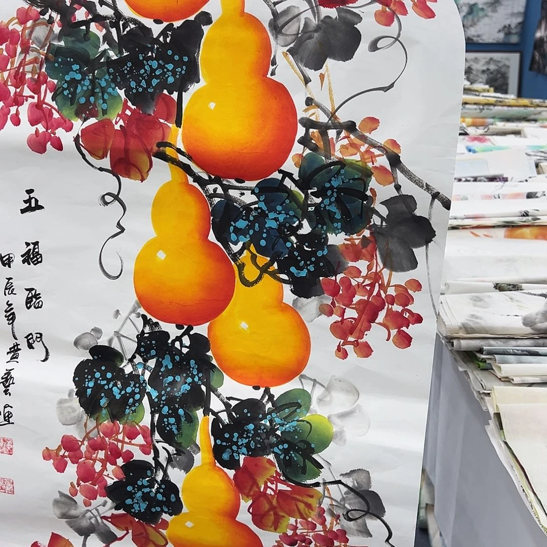国画纯手绘作品欣赏
