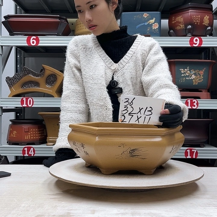 花盆紫砂紫砂花盆