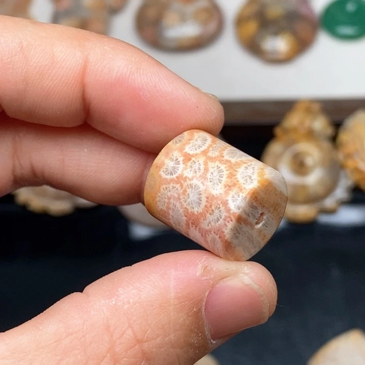 硅化珊瑚（珊瑚玉）手镯未镶嵌