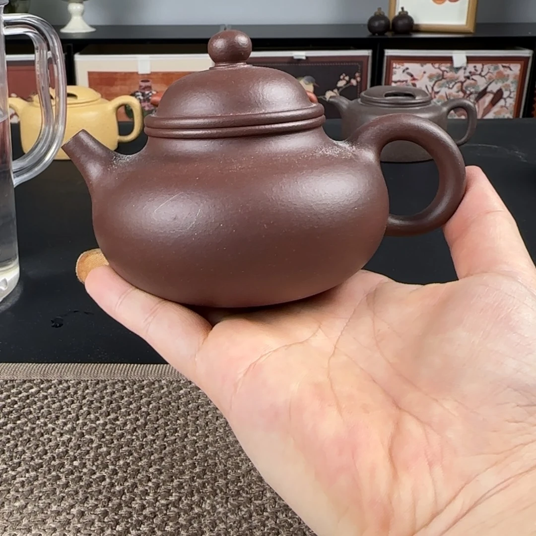 茶壶紫砂微瑕容天