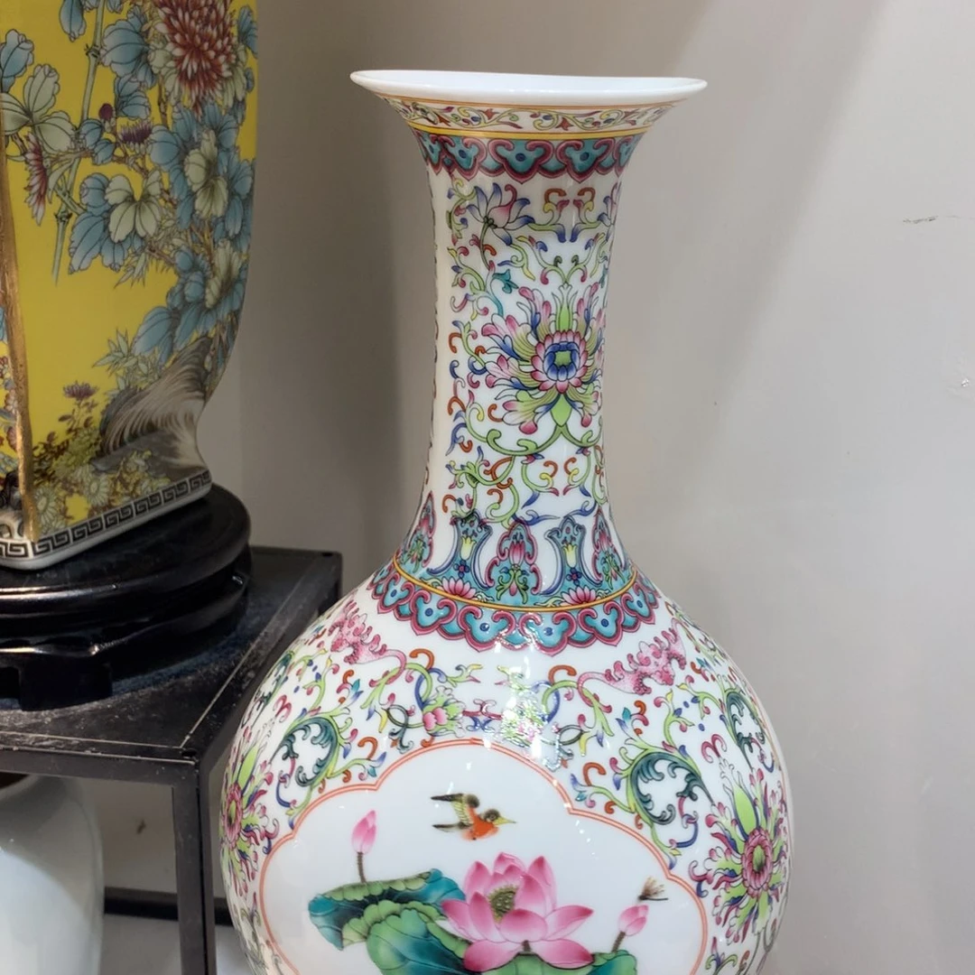 景德镇陶瓷花瓶摆