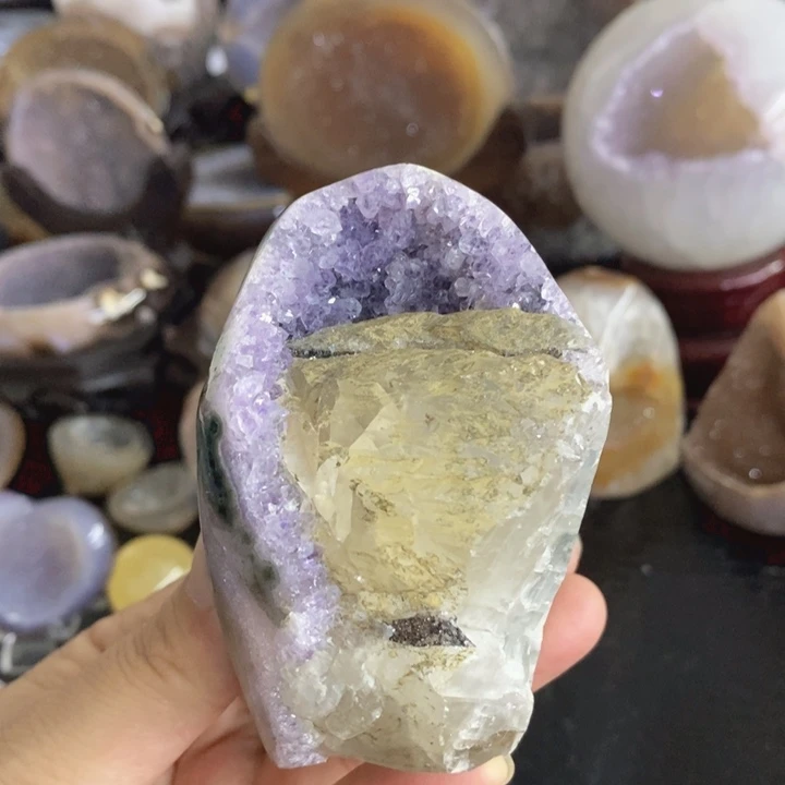 未镶嵌珠宝半成品紫晶