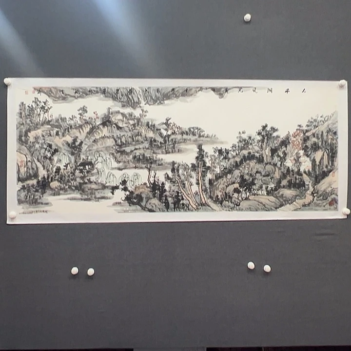 国画书画作品多次