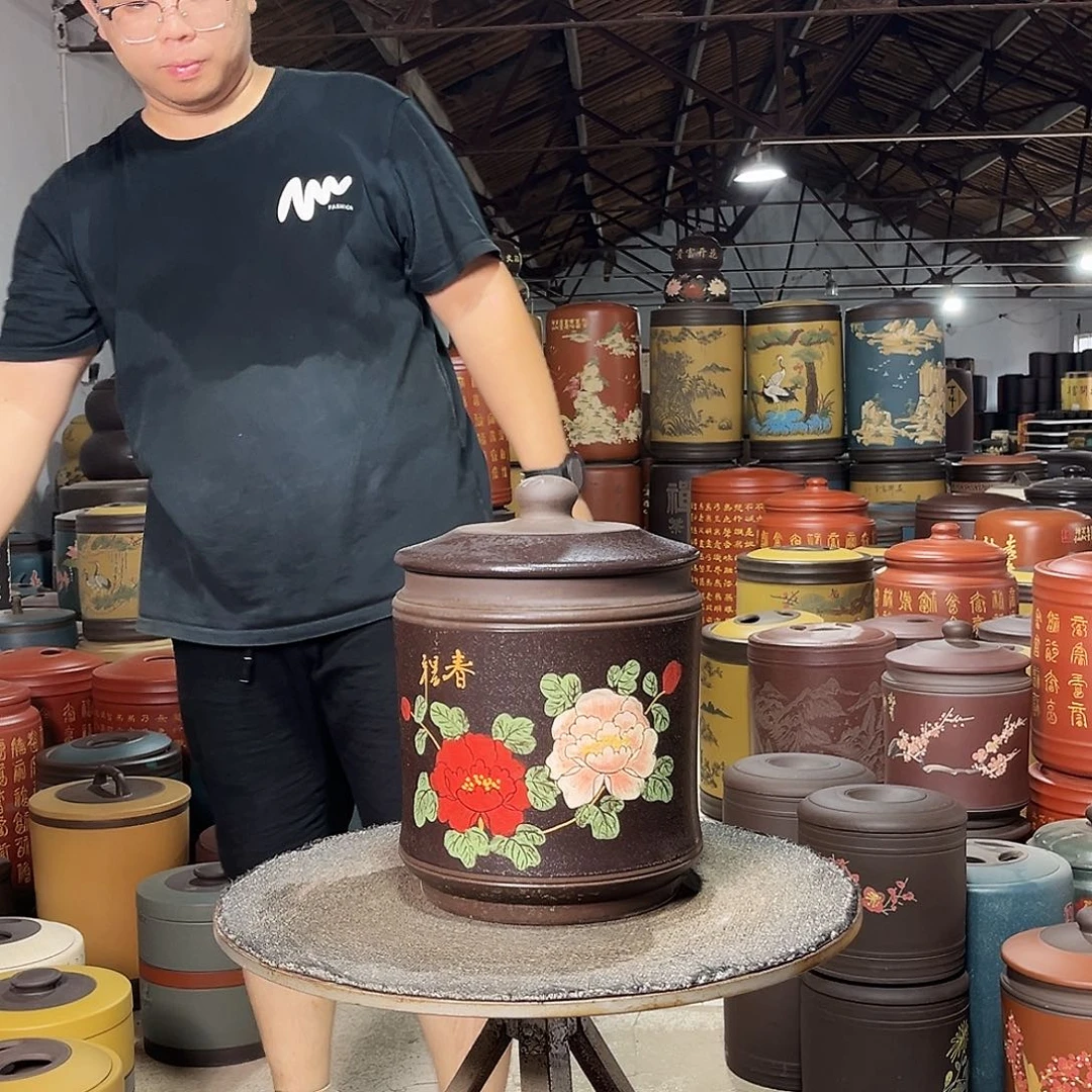 茶叶罐紫砂茶叶罐