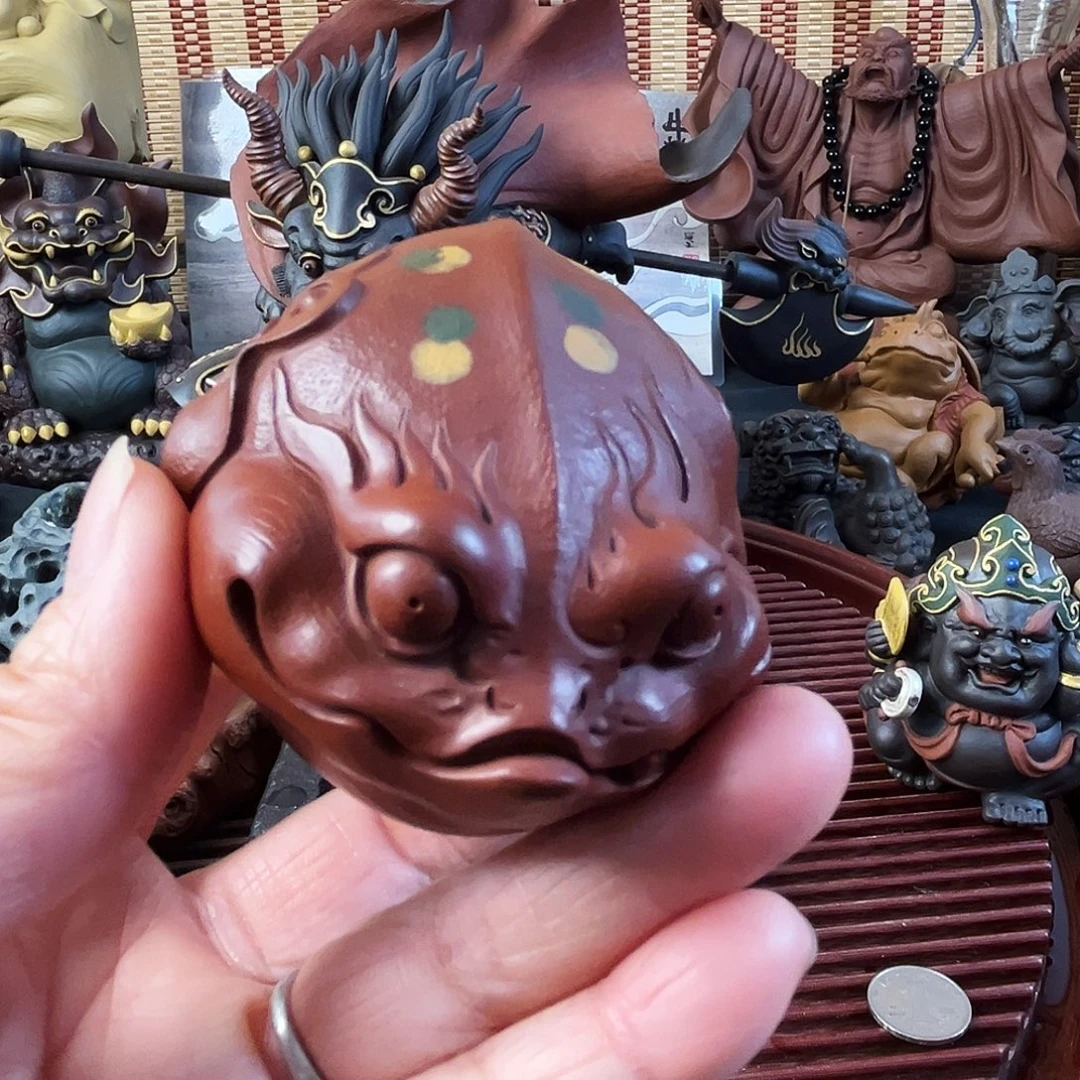 紫砂茶杯高端紫砂茶宠