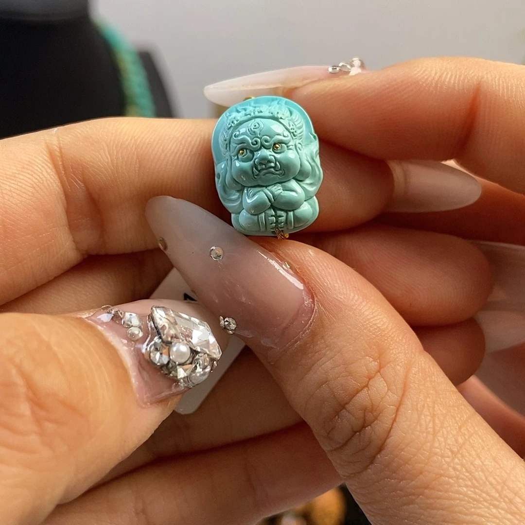 未镶嵌绿松石珠宝奇石