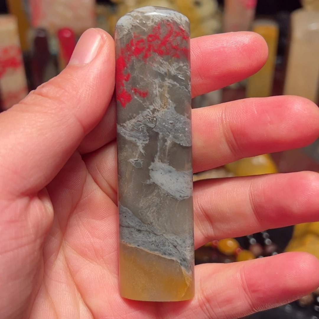 印石昌化石昌化鸡血石