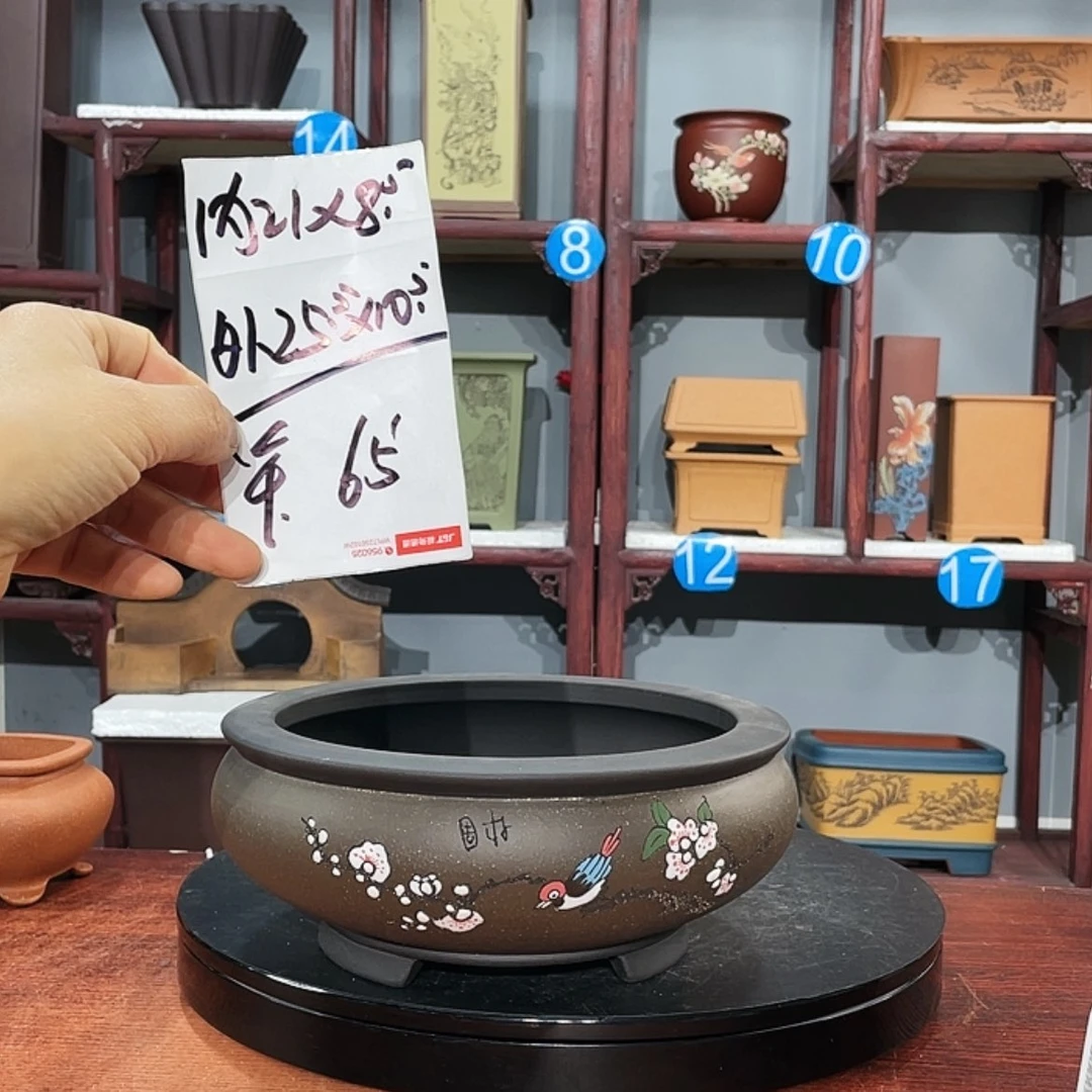 【闪购商品】紫砂花盆紫砂花盆