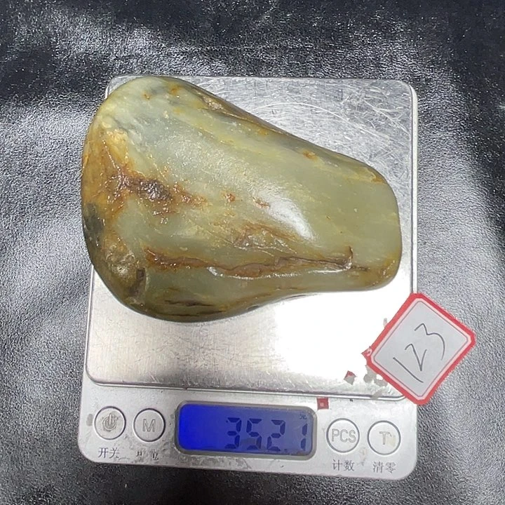 和田玉未镶嵌颈饰123