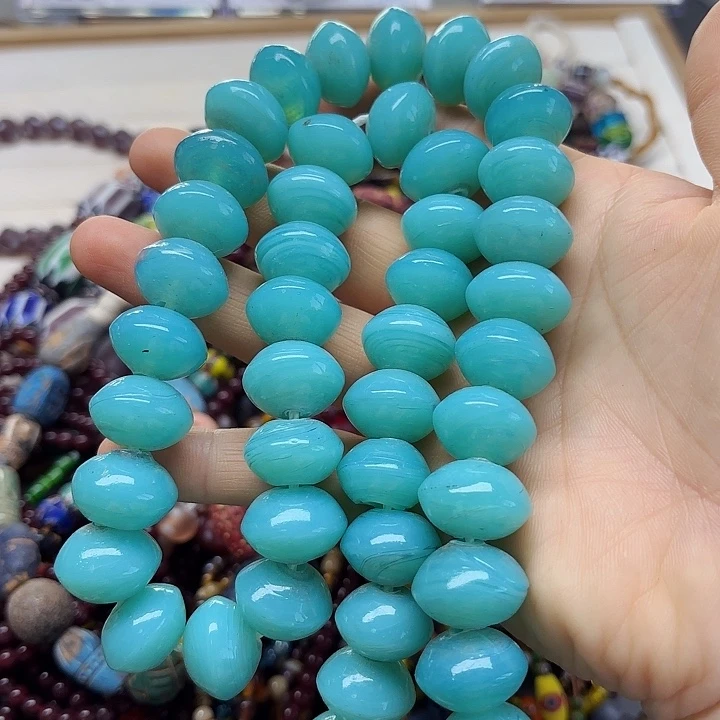 琉璃颈饰琉璃琉璃