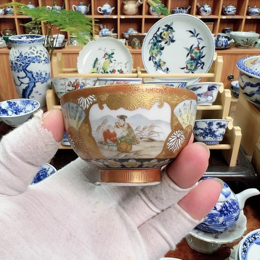 柴窑茶具茶壶茶杯九谷滴木