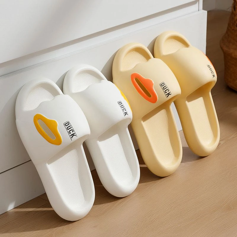 男女款夏季厚底踩屎感卡通可爱新款防滑凉拖鞋居家外穿适用夏天
