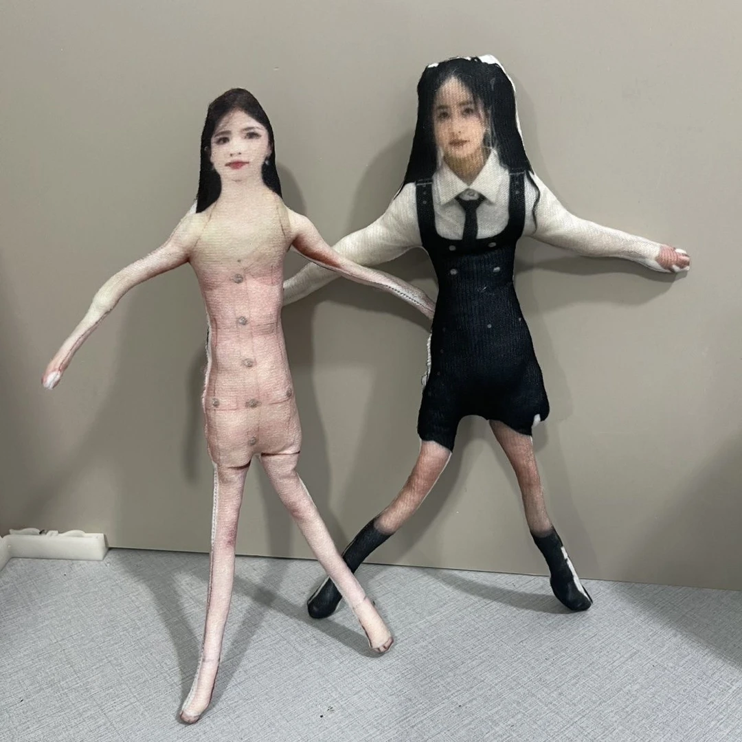 白鹿小人干同款玩偶新款爆款周边抽象有骨铁丝扭动送朋友生日礼物