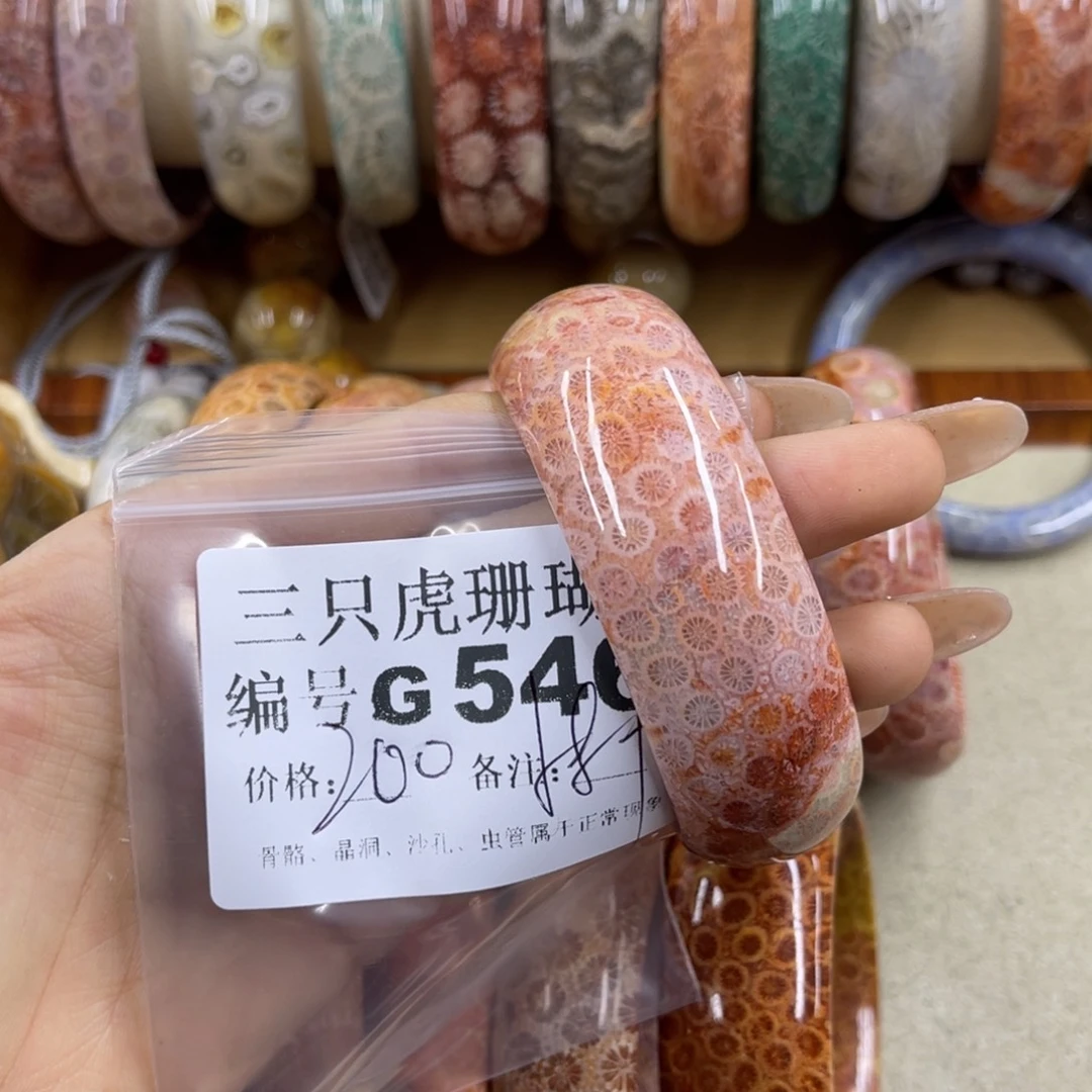 苹***果硅化珊瑚（珊瑚玉）未镶嵌h