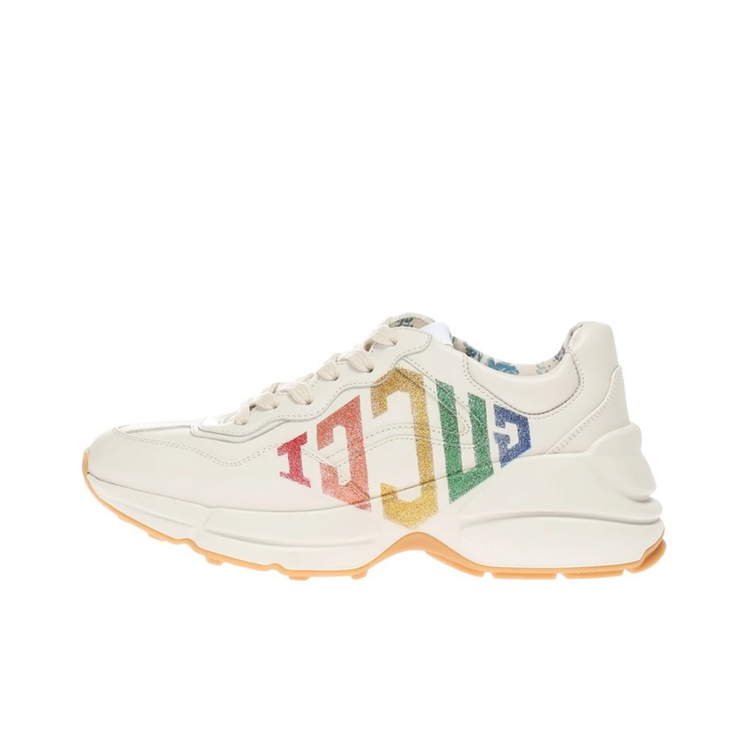 未使用 GUCCI/古驰 古驰Gucci 亮片Logo 双G老爹鞋