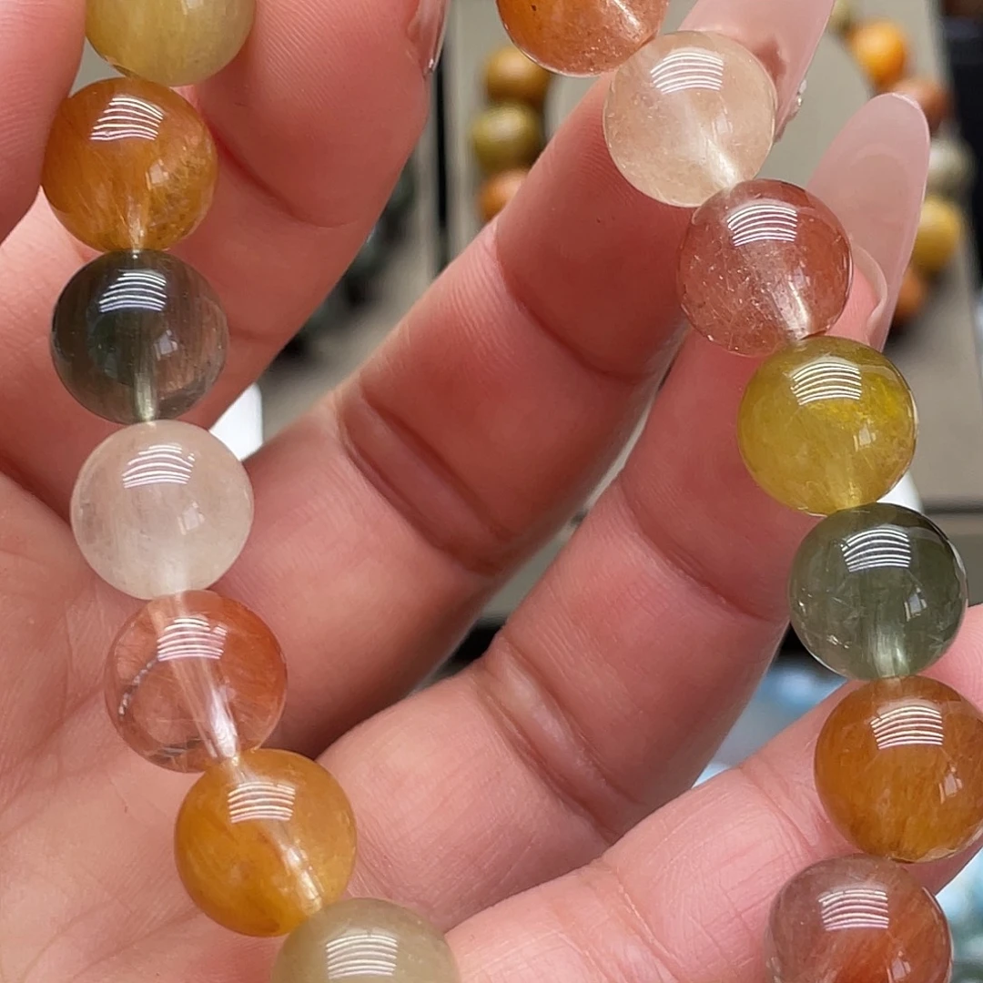 水晶手链未镶嵌天然水晶