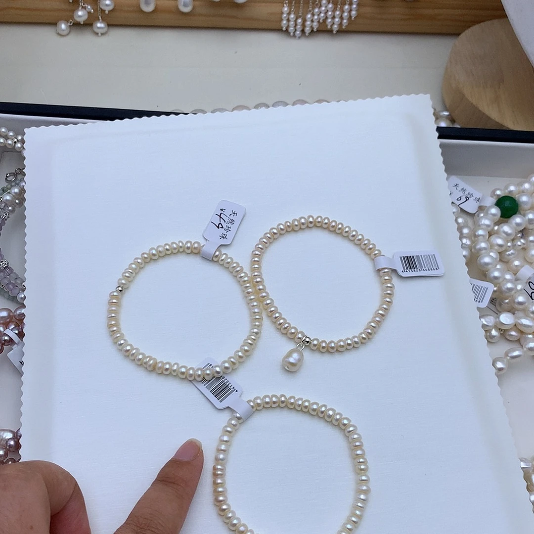 合金手绳淡水珍珠