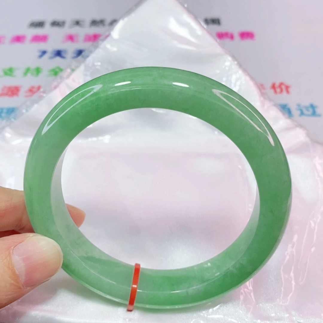 未镶嵌手镯翡翠60.4圈口正圈