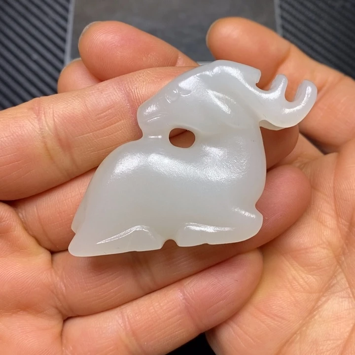 和田玉挂件未镶嵌萧*