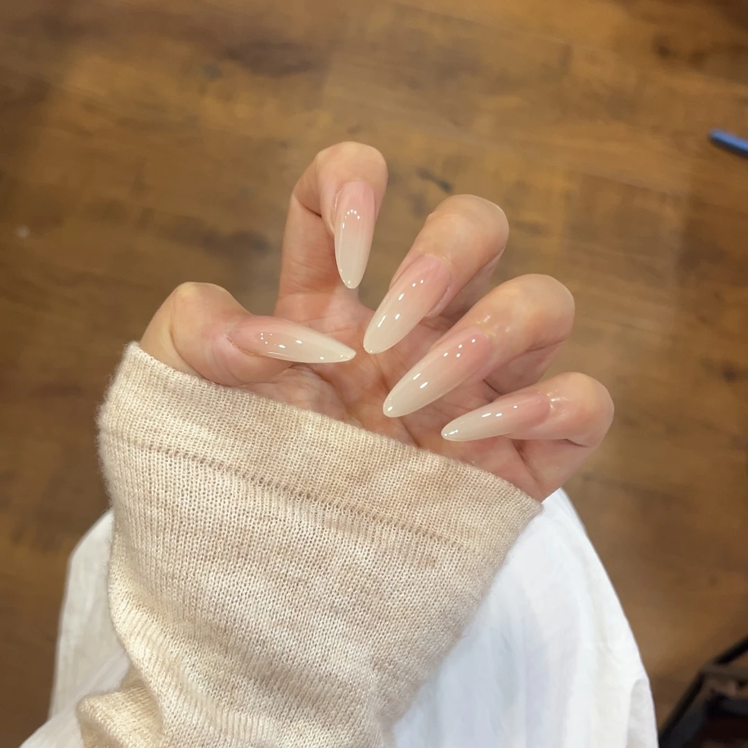 【纯欲之神】ZHI•芝芝轻奢系列Nail纯手工长款高级感气质穿戴甲片