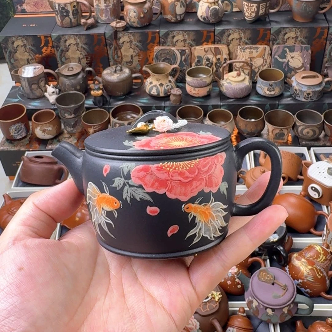 茶壶紫砂150cc原矿精工半手
