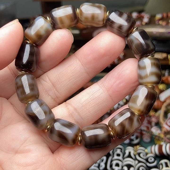 玛瑙/玉髓未镶嵌手链