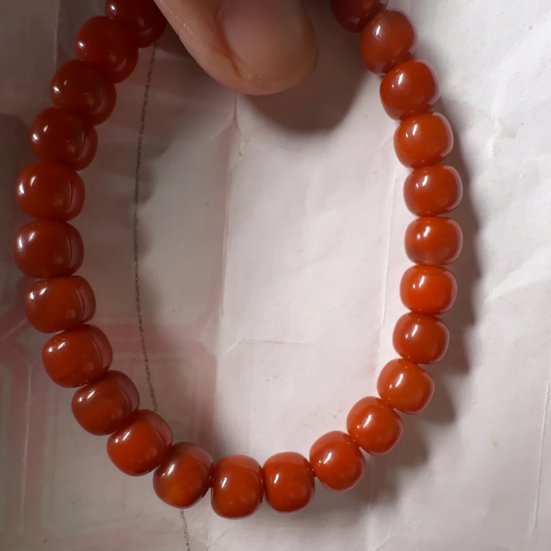 南红玛瑙未镶嵌手串