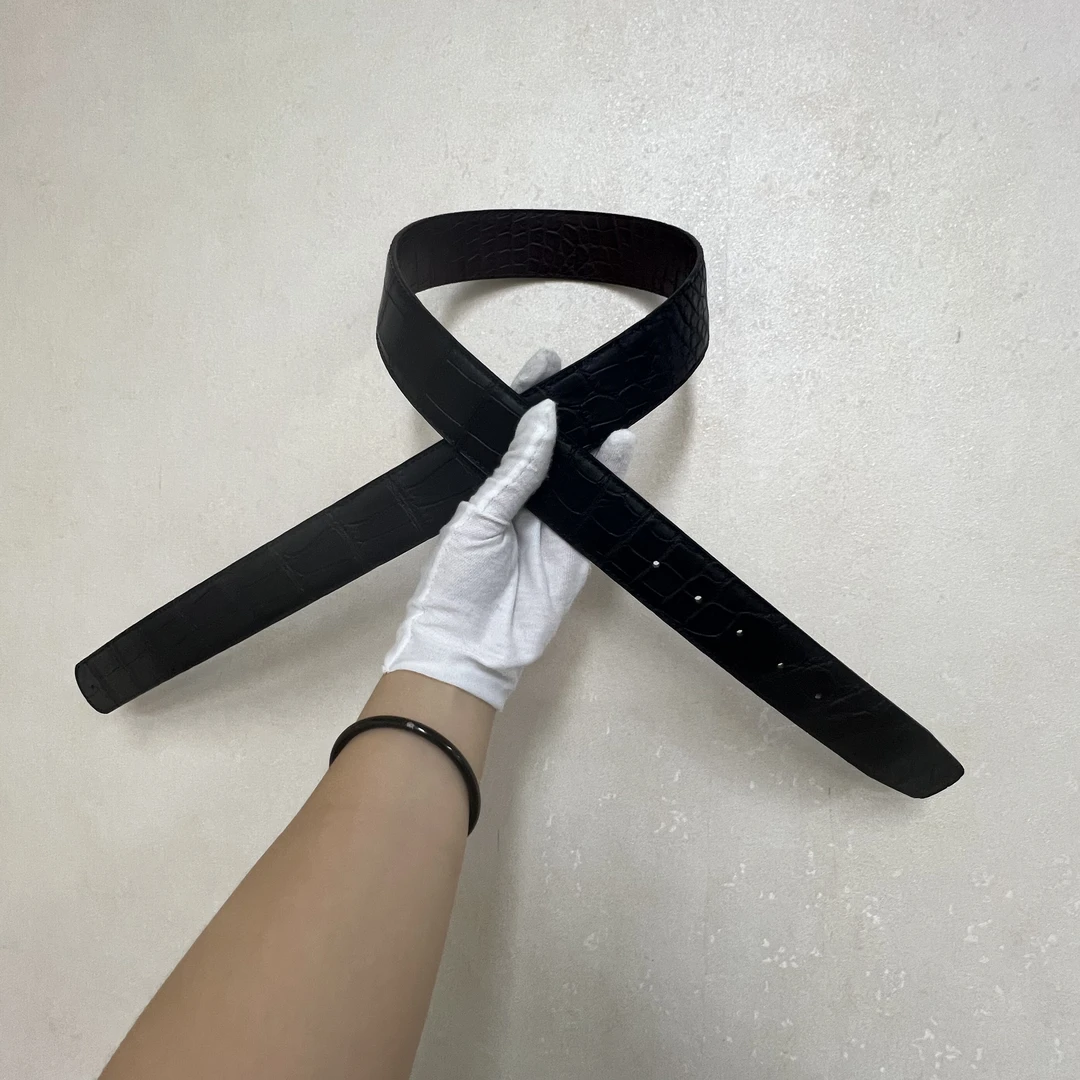 稀有皮腰带-3501鳄鱼纹
