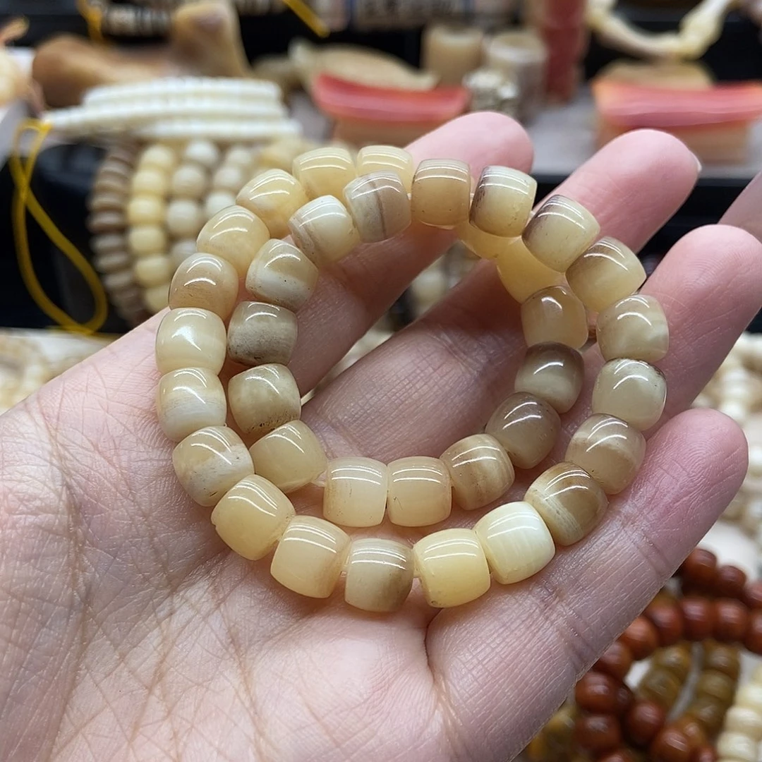 驼骨手串/手链瑕疵处理