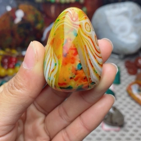 未镶嵌玛瑙/玉髓珠宝奇石