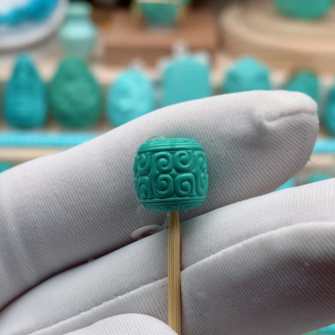 绿松石珠宝奇石未镶嵌