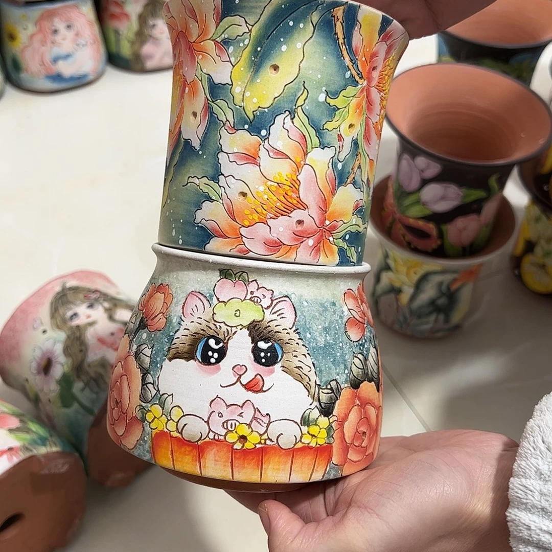 潘***茸景德镇炫彩手绘景德镇炫彩手绘