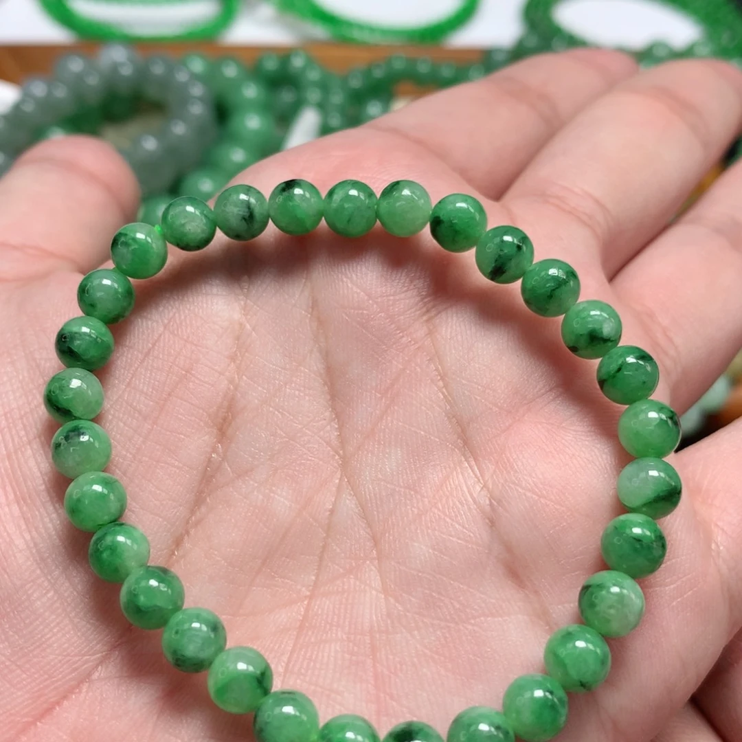 未镶嵌手链翡翠翡翠