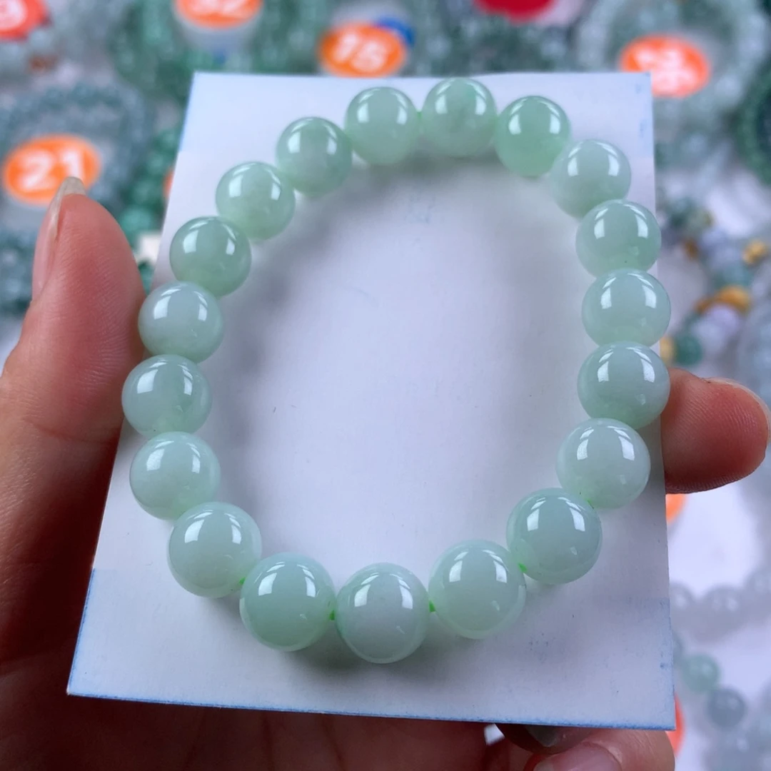 未镶嵌手链翡翠卡10