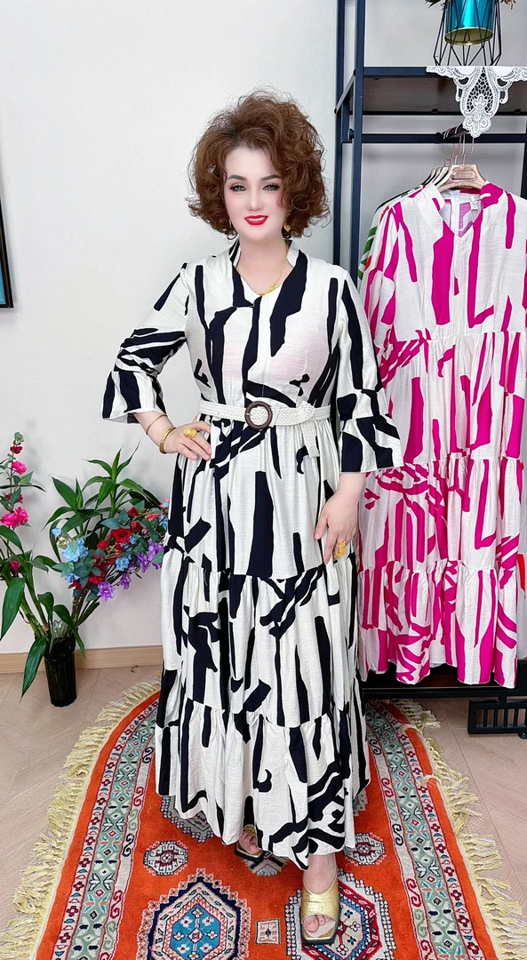 (854)迈艺丽2025女时尚女士气质夏季连衣裙