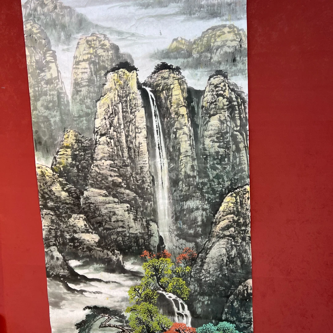 石长安手绘《山水》链接