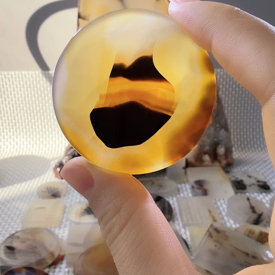 玛瑙/玉髓未镶嵌吊坠(不含链)49