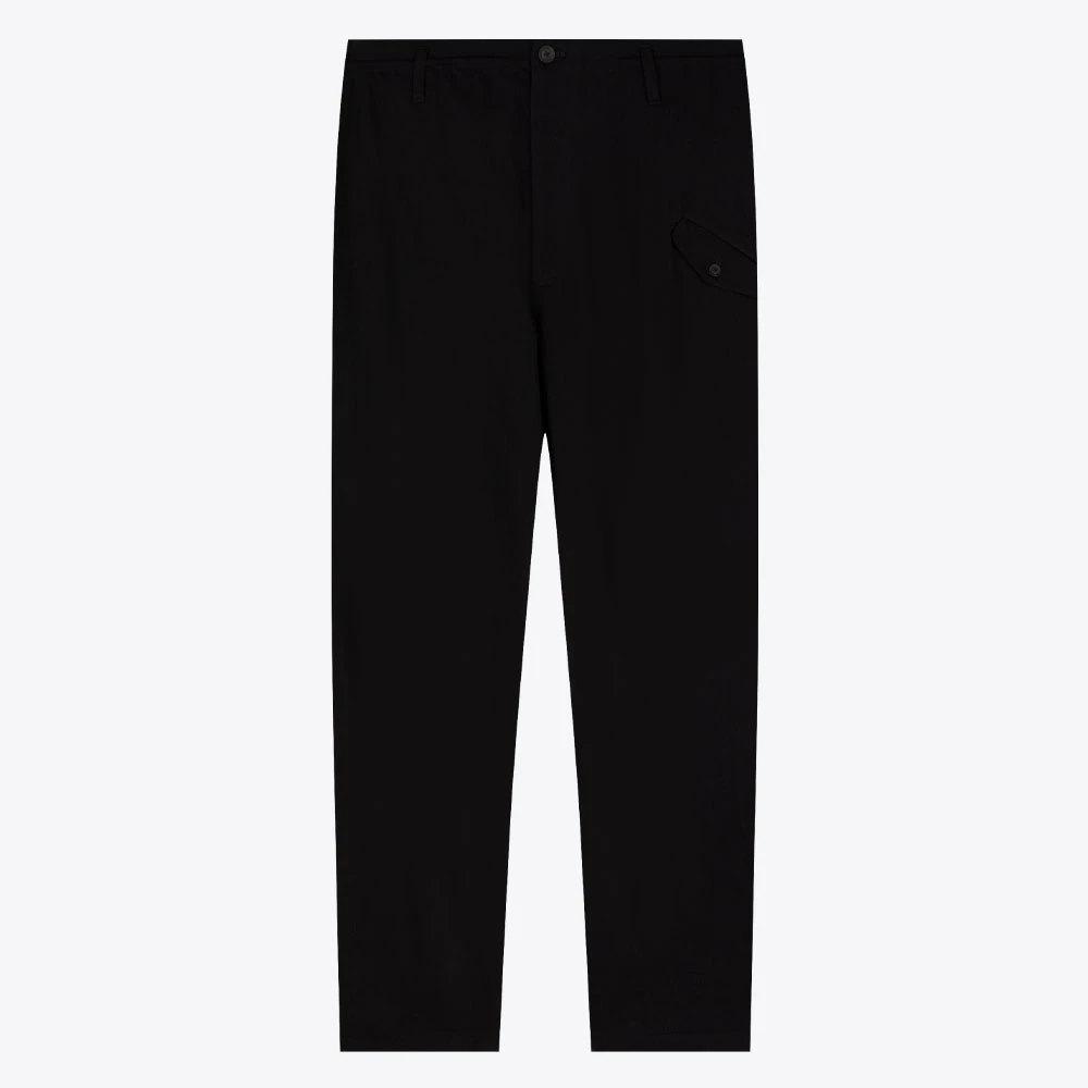 YOHJI YAMAMOTO山本耀司拉链男直筒长裤休闲裤HRP4500920A0001