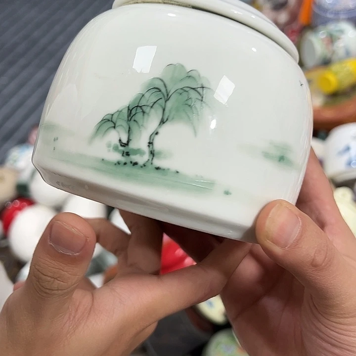 茶叶罐陶瓷家用储物罐瑕疵福利品介意勿拍