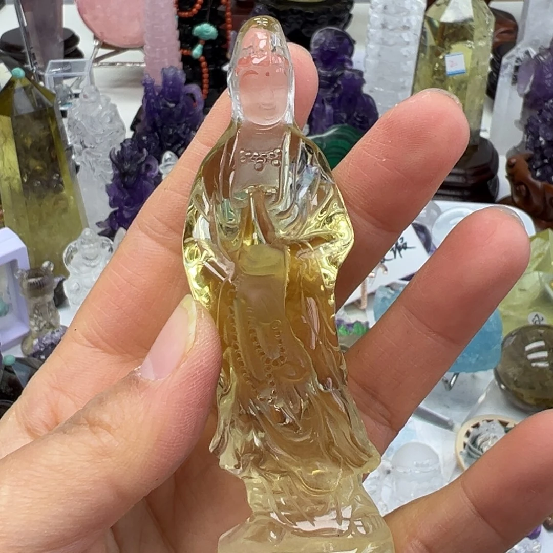 水晶水晶摆件未镶嵌骑****布