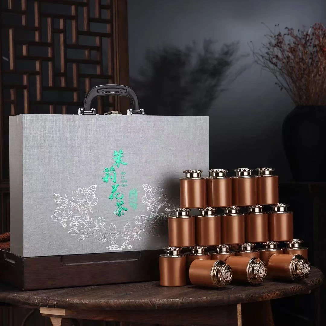 【18罐茉莉花茶】小罐手提礼盒装 180g 过年送礼