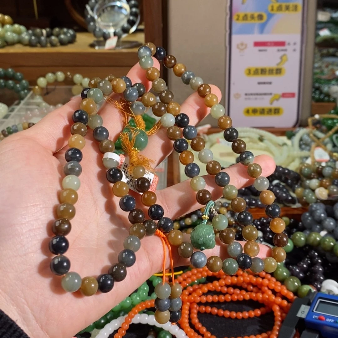 和田玉手链未镶嵌