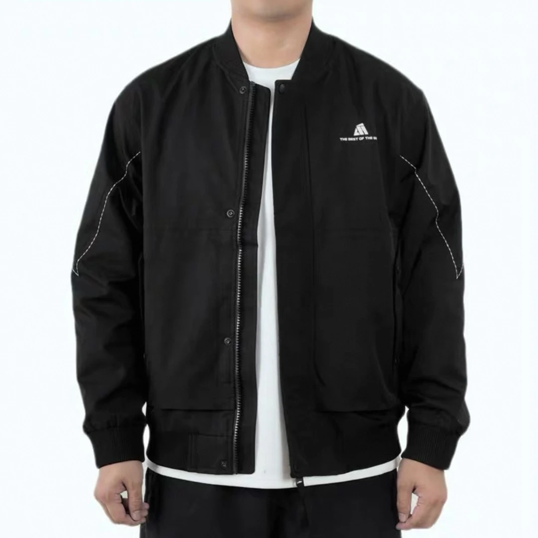 春季美式复古夹克男休闲宽松飞行夹克上衣-S05