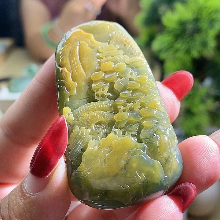 【闪购商品】翡翠挂件未镶嵌山水