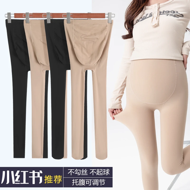 孕妇打底袜秋季打底裤春秋款肉色光腿神器丝袜连裤袜秋装秋冬加绒